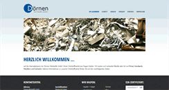 Desktop Screenshot of doernen-wertstoffe.de